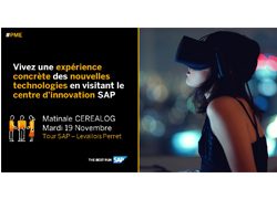 Invitation centre d'innovation SAP