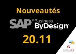 SAP Business ByDesign 20.11 nouveautés