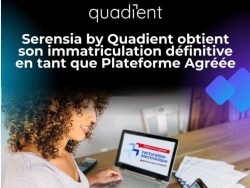 Quadient officiellement immatriculée