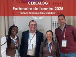 CEREALOG, Partenaire de l'année 2025 par Quadient
